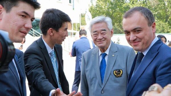 Глава Всемирной федерации таэквондо Чунг Ван Чой - Sputnik Узбекистан