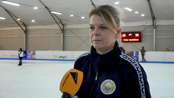 Мастер спорта по фигурному катанию, тренер Елена Склярова - Sputnik Узбекистан