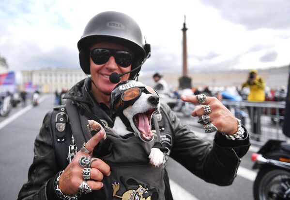 Sankt-Peterburgda St.Petersburg Harley Days motofestivali o‘tkazildi. - Sputnik O‘zbekiston