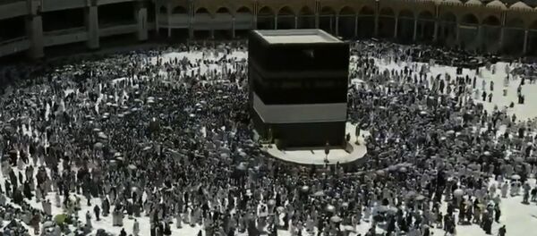 Хадж в Мекку - видео Хадж в Мекку - видео - Sputnik Ўзбекистон