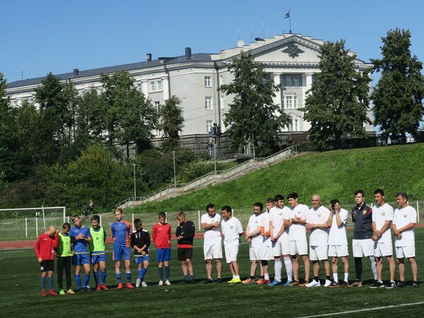Память о Пахтакоре живет в Карелии: футбольный матч любителей и ветеранов Память о Пахтакоре живет в Карелии: футбольный матч любителей и ветеранов - Sputnik Узбекистан
