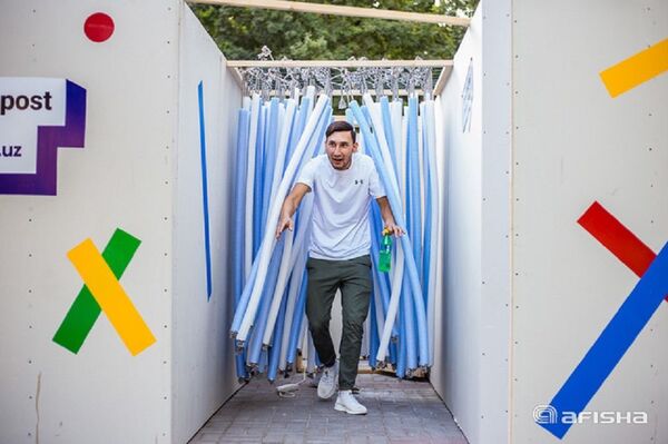 В Ташкенте весело отметили День строителя - Sputnik Узбекистан