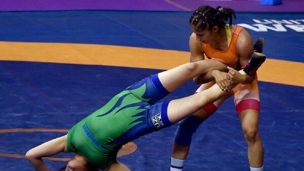 Узбекская спортсменка может стать бронзовым призером чемпионата мира - Sputnik Узбекистан