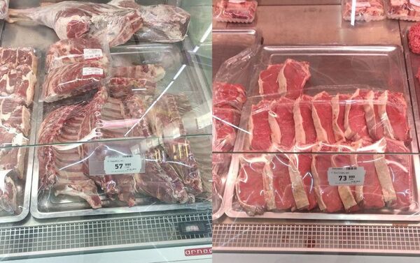 Цены на разные виды мяса в магазине Ташкента - Sputnik Узбекистан