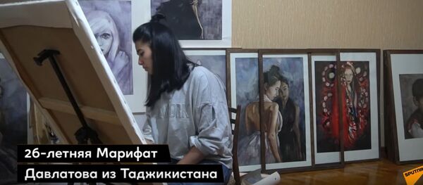 Обнаженная душа женщины: картины Марифат Давлатовой Обнаженная душа женщины: картины Марифат Давлатовой - Sputnik Ўзбекистон