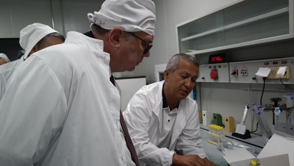 Лаборатория Института ядерной физики в Ташкенте - Sputnik Узбекистан