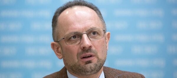 Пресс-конференция кандидата в президенты Украины Р. Бессмертного Пресс-конференция кандидата в президенты Украины Р. Бессмертного - Sputnik Узбекистан