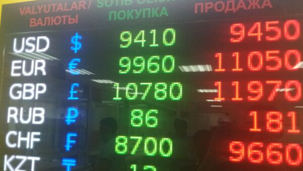 Курсы валют в Kapitalbank. - Sputnik Узбекистан