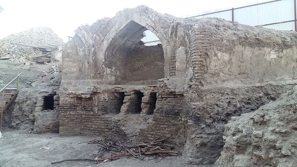 В Бухаре обнаружили средневековую баню - уникальные фото В Бухаре обнаружили средневековую баню - уникальные фото - Sputnik Узбекистан