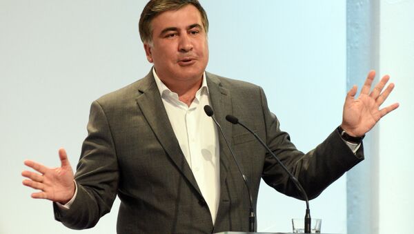 Экс-президент Грузии Михаил Саакашвили - Sputnik Узбекистан