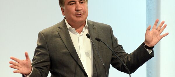 Одессанинг собиқ гудернатори Михаил Саакашвили Одессанинг собиқ гудернатори Михаил Саакашвили - Sputnik Ўзбекистон