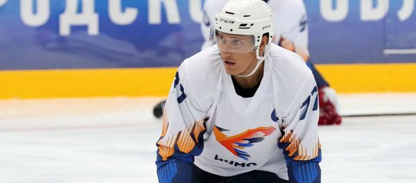 Игрок хоккейного клуба Хумо - Sputnik Узбекистан