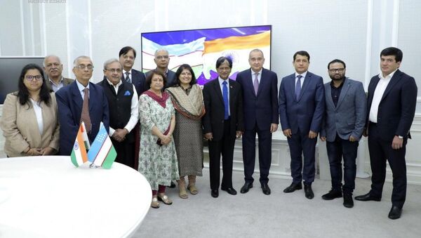 Делегация из Индии прибыла в Ташкент - Sputnik Узбекистан