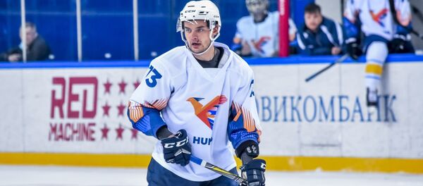 Игрок ХК Хумо - Sputnik Узбекистан