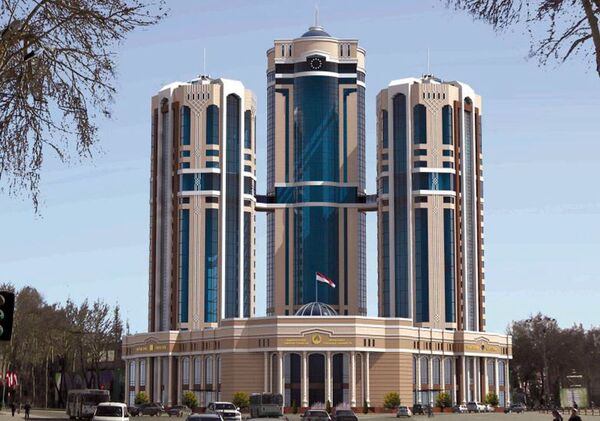 Проект небоскреба в Душанбе к 30-й годовщины Независимости  - Sputnik Узбекистан