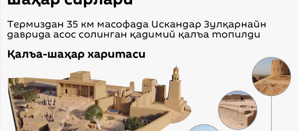 Qadimiy shahar sirlari - Oks Iskandariyasi Qadimiy shahar sirlari - Oks Iskandariyasi - Sputnik O‘zbekiston