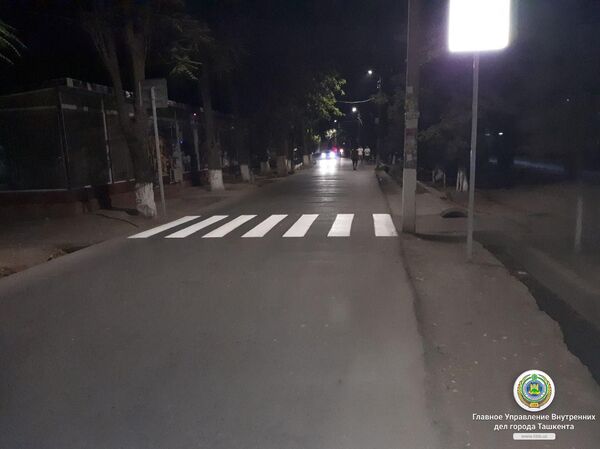 В Ташкенте дорогу вблизи школ делают безопаснее для детей - Sputnik Узбекистан