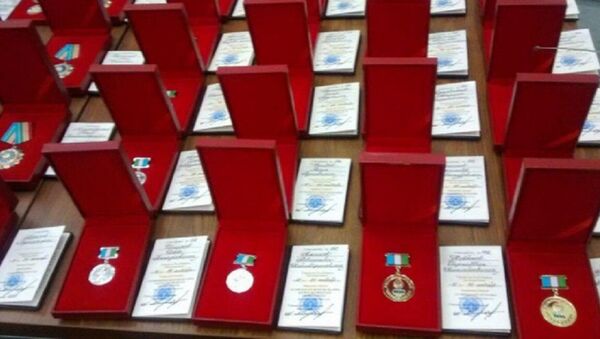 Военнослужащие СГБ получили государственные награды - Sputnik Узбекистан
