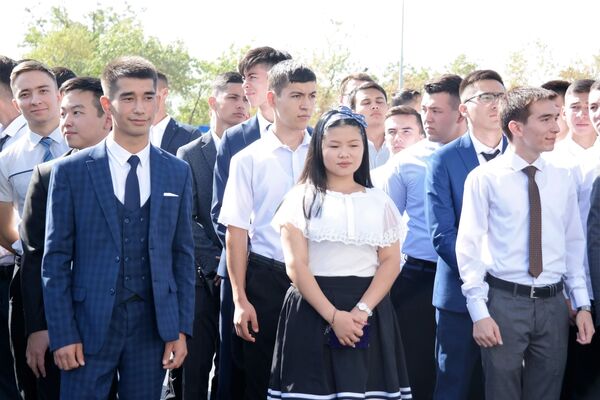 Студенты филиала НИЯУ МИФИ на торжественной церемонии открытия вуза в Ташкенте - Sputnik Узбекистан