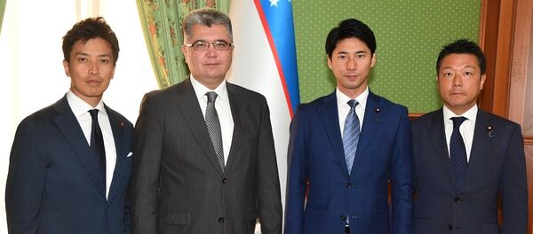 Заместитель министра иностранных дел Республики Узбекистан Дилшод Ахатов встретился с депутатами Палаты представителей Парламента Японии - Sputnik Ўзбекистон
