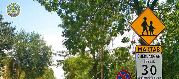 V Tashkente ustanovili neobichniy dorojniy znak - Sputnik O‘zbekiston