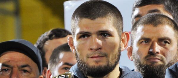 Боец смешанного стиля Хабиб Нурмагомедов  - Sputnik Узбекистан