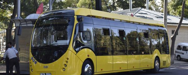 Электробус начнет перевозить пассажиров уже на следующей неделе - Sputnik Ўзбекистон