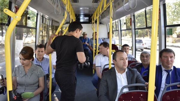 Первый электробус в Ташкенте - Sputnik Узбекистан