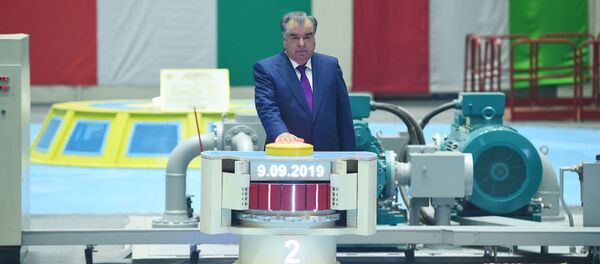 В Таджикистане запустили второй агрегат Рогунской ГЭС - Sputnik Узбекистан