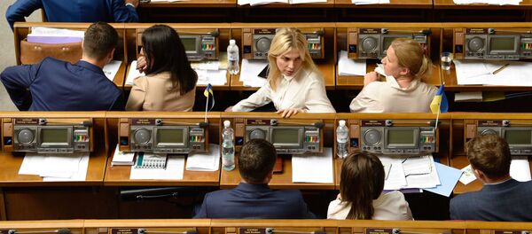 Заседание Верховной рады Украины Заседание Верховной рады Украины - Sputnik Узбекистан