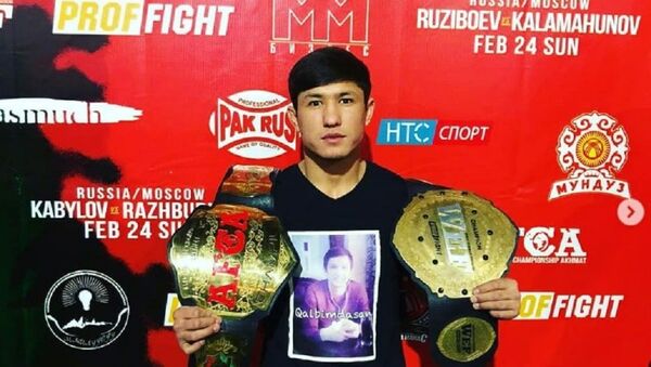 Профессиональный боец MMA Муслимбек Омонов - Sputnik Узбекистан
