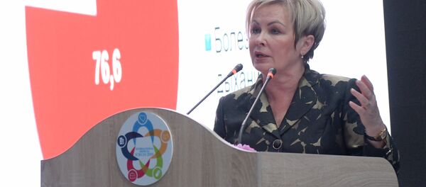 Ректор УГМУ Ольга Ковтун Ректор УГМУ Ольга Ковтун - Sputnik Узбекистан