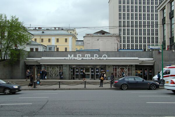 Панно на станции метро Боровицкая - Sputnik Узбекистан