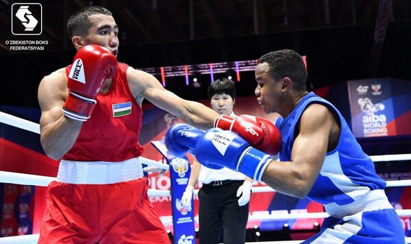 Еще один узбекский боксер пробился в 1/8 чемпионата мира Еще один узбекский боксер пробился в 1/8 чемпионата мира - Sputnik Узбекистан