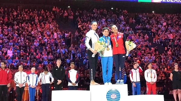 Очередной успех: Чусовитина завоевала золото в Париже - Sputnik Узбекистан