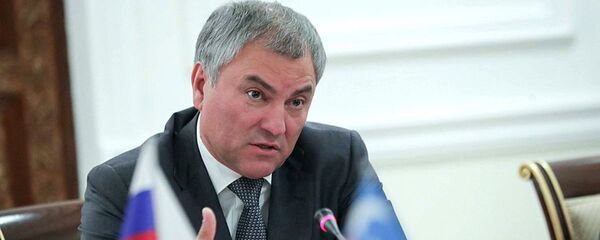  Председатель ГД РФ  Вячеслав Володин - Sputnik Ўзбекистон
