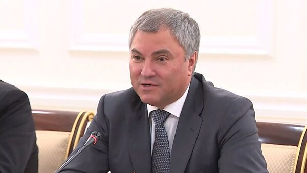 Важно не отставать от президентов: спикер Госдумы об отношениях с Узбекистаном - Sputnik Узбекистан