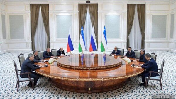 Prezident Uzbekistana prinyal predsedatelya Gosudarstvennoy dumi Rossii - Sputnik O‘zbekiston