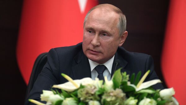 Рабочий визит президента РФ В. Путина в Турцию - Sputnik Ўзбекистон