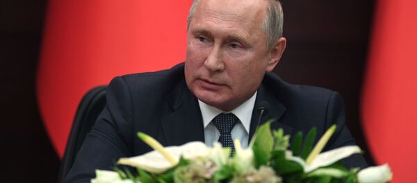 Рабочий визит президента РФ В. Путина в Турцию - Sputnik Ўзбекистон