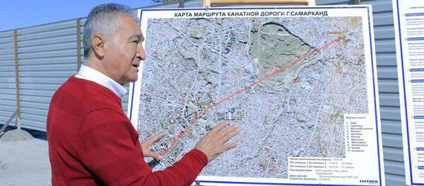 В Самарканде представили проект канатной дороги В Самарканде представили проект канатной дороги - Sputnik Узбекистан