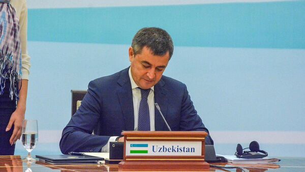 Министры энергетики государств-членов ЦАРЭС 20 сентября 2019 года подписали в Ташкенте совместную Декларацию - Sputnik Узбекистан