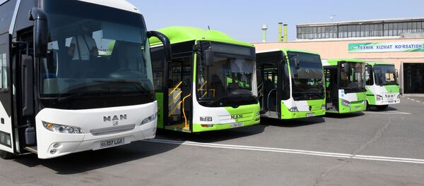 Более 1000 автобусов - Sputnik Узбекистан