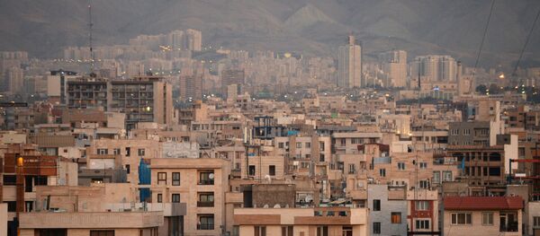 Vid na odin iz kvartalov Tegerana - Sputnik O‘zbekiston