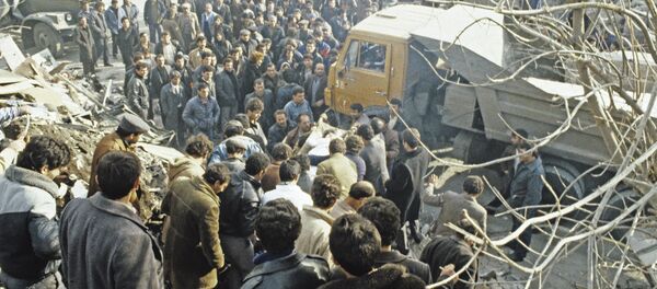 Последствия землетрясения в Спитаке - Sputnik Узбекистан