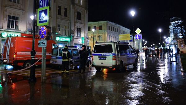 На улице Покровка в центре Москвы произошел взрыв - Sputnik Узбекистан