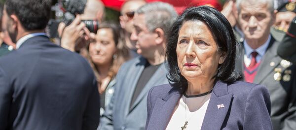 Prezident Gruzii Salome Zurabishvili - Sputnik O‘zbekiston