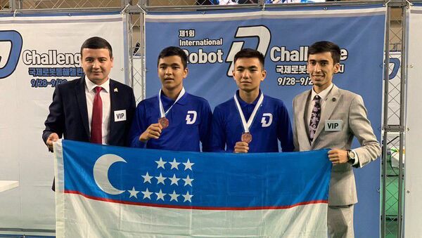 Robototexniki Uzbekistana zavoyevali bronzu - Sputnik O‘zbekiston