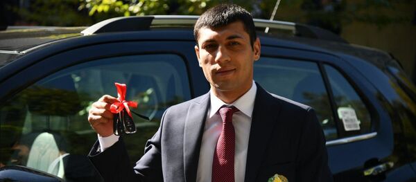 Боксерам вручили Подарок президента Боксерам вручили Подарок президента - Sputnik Ўзбекистон