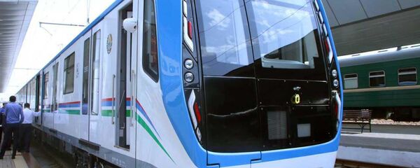 Новые вагоны метров Ташкенте Новые вагоны метров Ташкенте - Sputnik Ўзбекистон